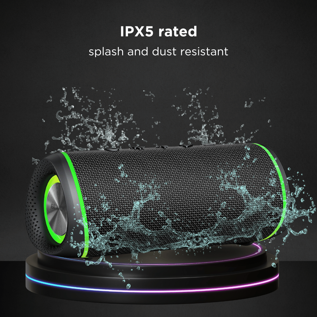 BLACK BassBox 2 Wireless Bluetooth Speaker, 12W, Upto 9H Playtime, 1 Yr Warranty BLACK BassBox 2 Wireless Bluetooth Speaker, 12W, Upto 9H Playtime, 1 Yr Warranty